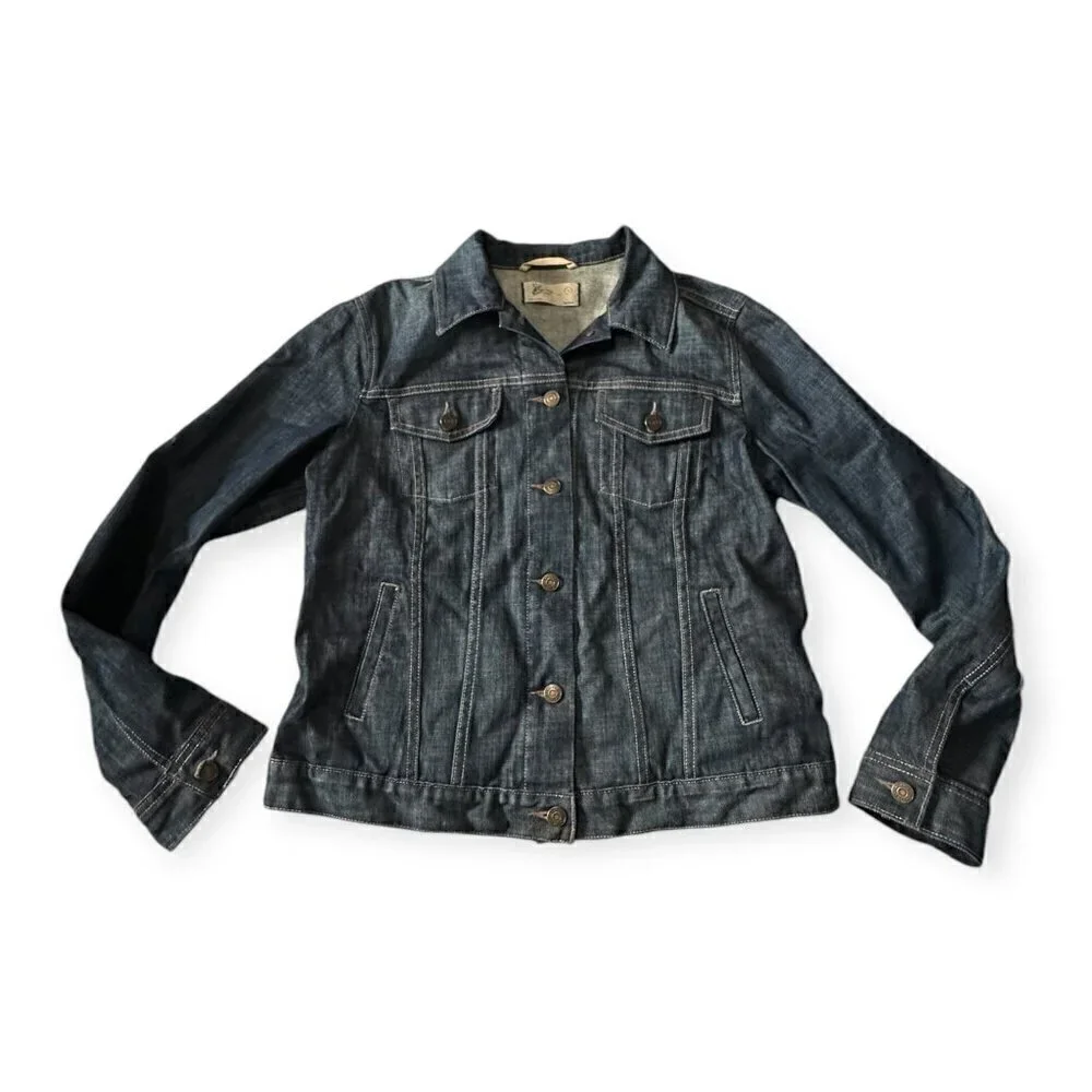 GAP Limited Edition Blue Denim Jean Jacket, Size L - Picture 5 of 12